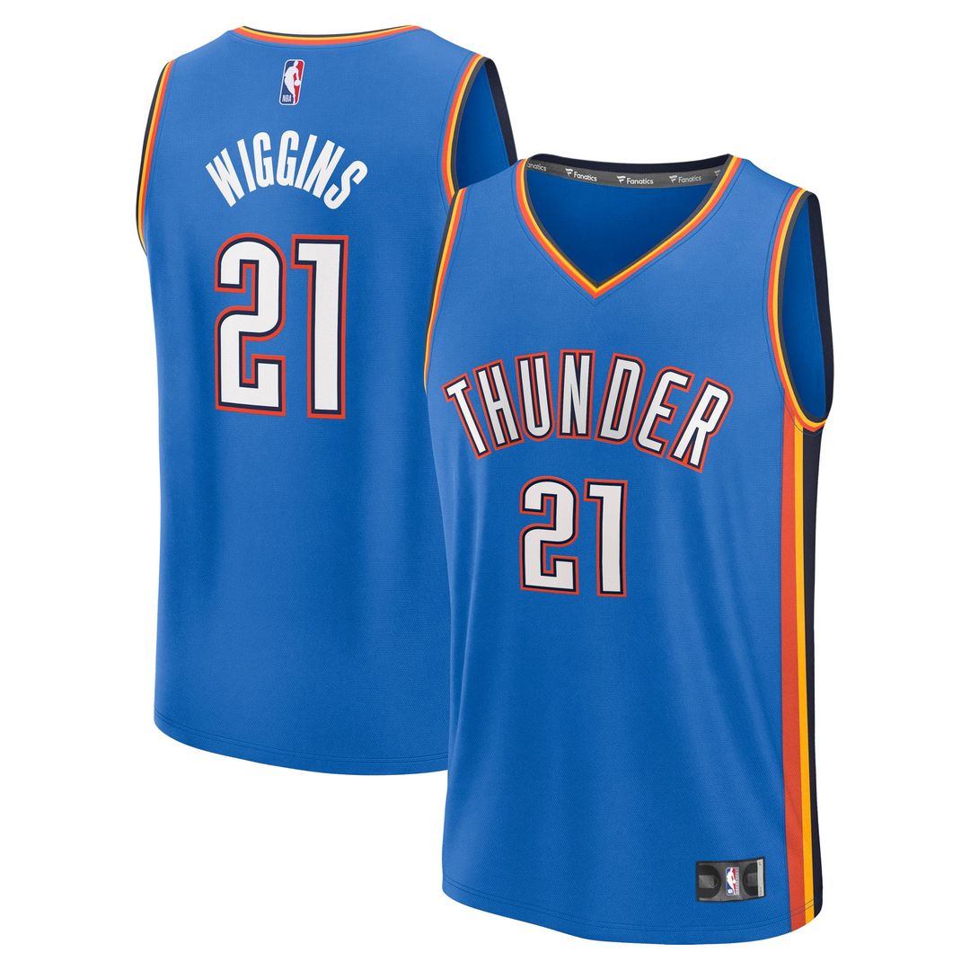 Aaron Wiggins | Oklahoma City Thunder | Fast Break Replica Player Jersey - Icon Edition - Blue