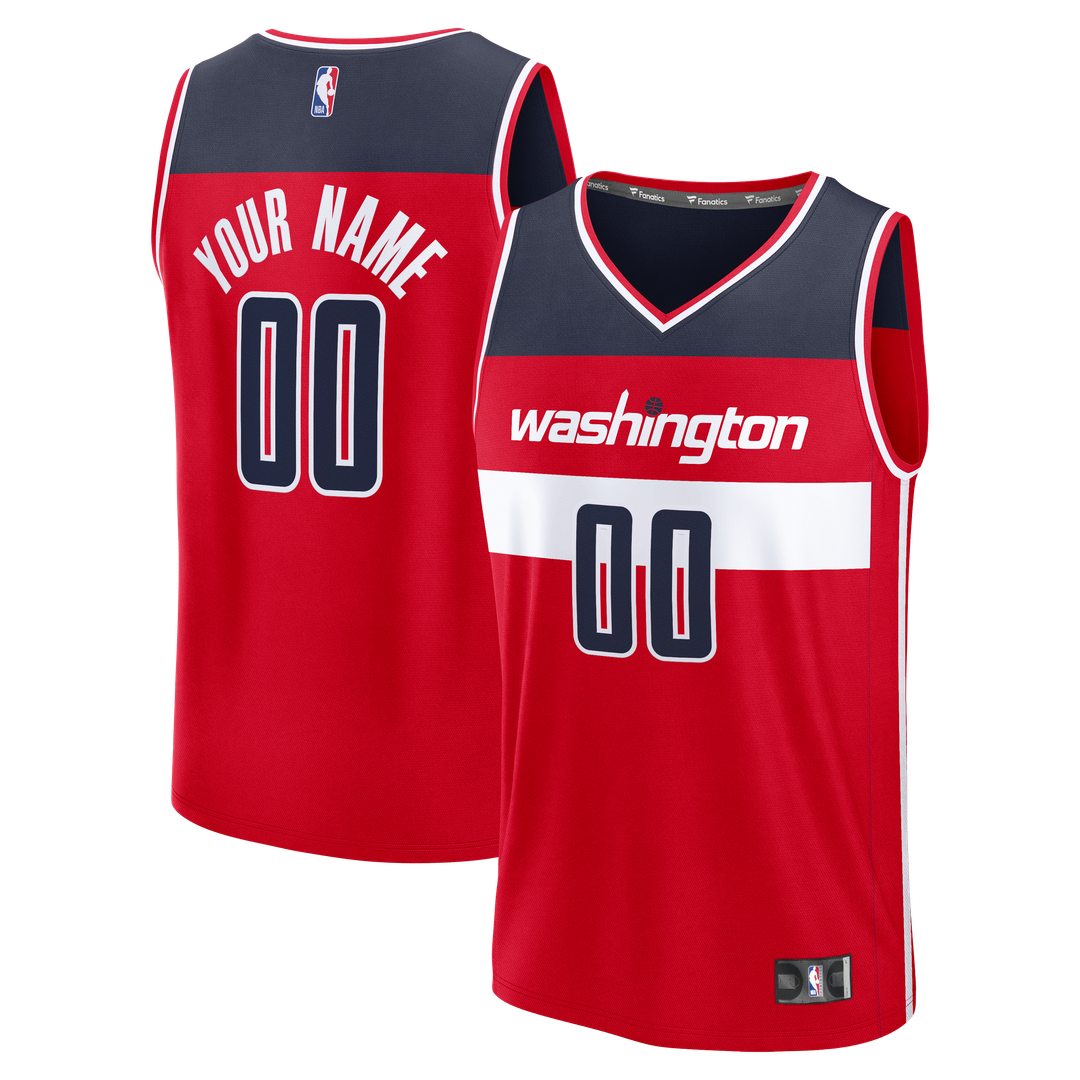 Washington Wizards | Fast Break Custom Jersey - Statement Edition - Navy