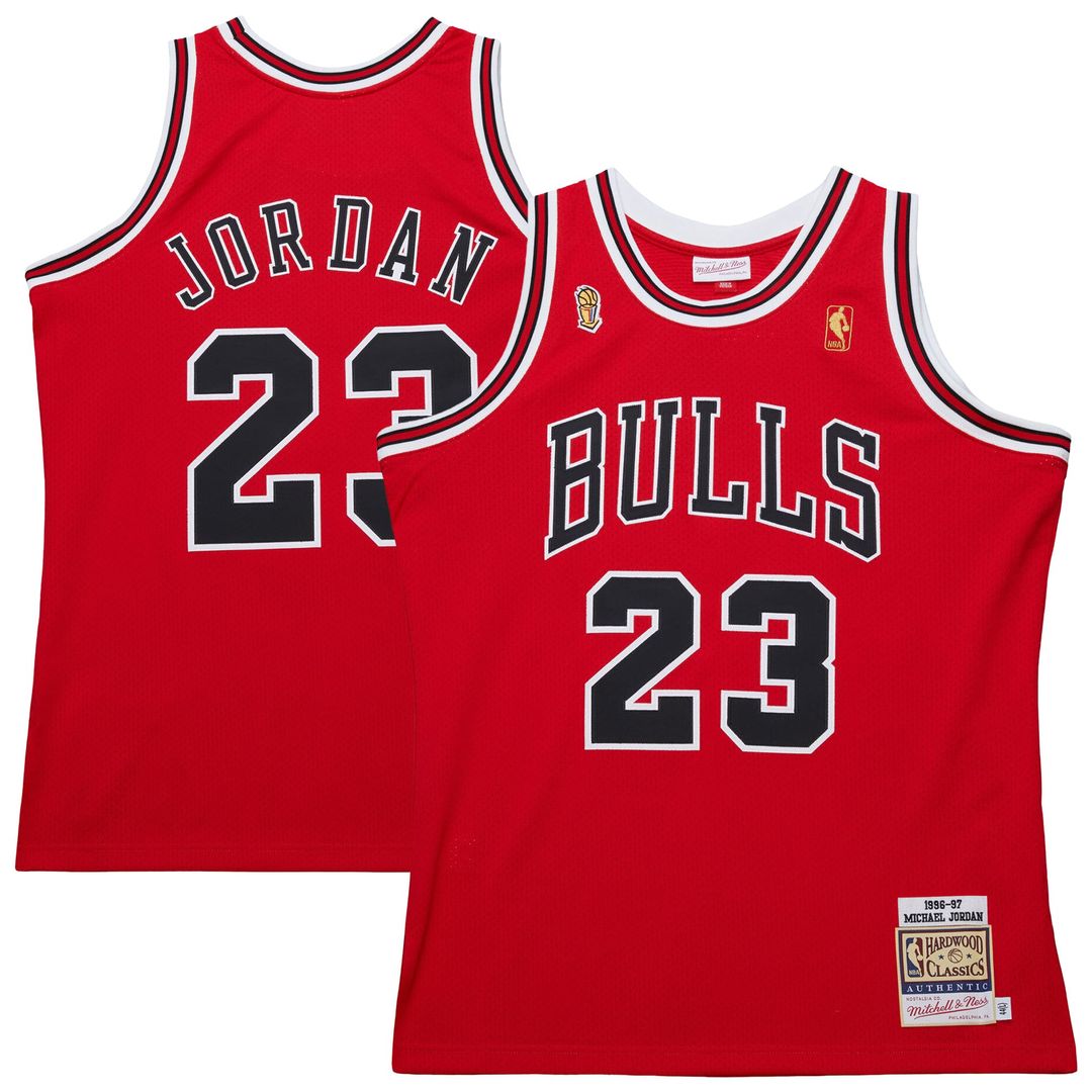 Michael Jordan | Chicago Bulls | 1996/97 Throwback Jersey - Red