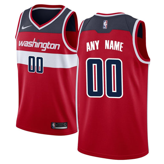 Washington Wizards | Swingman Custom Jersey Red - Icon Edition