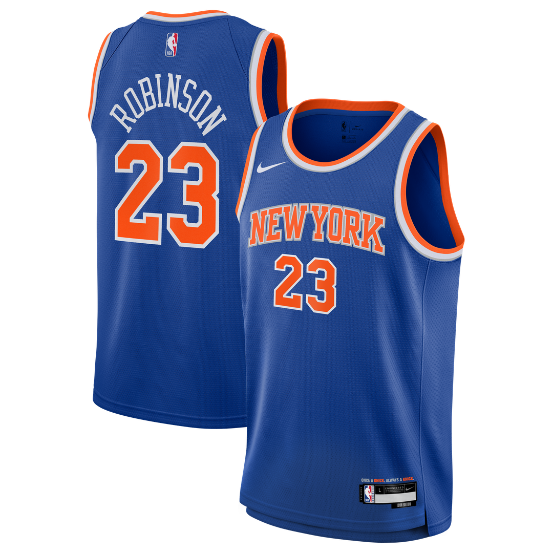 Mitchell Robinson | New York Knicks | Youth Swingman Jersey - Icon Edition - Blue
