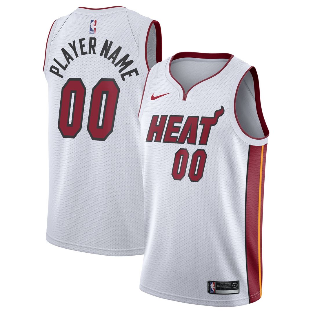 Miami Heat | 2020/21 Swingman Custom Jersey - Association Edition - White