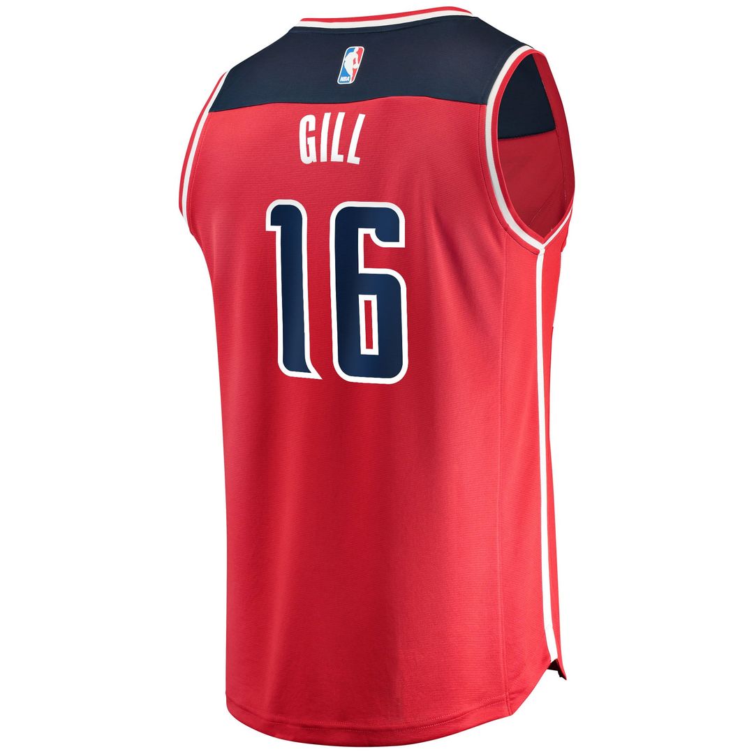 Anthony Gill | Washington Wizards | Fast Break Replica Jersey - Icon Edition - Red
