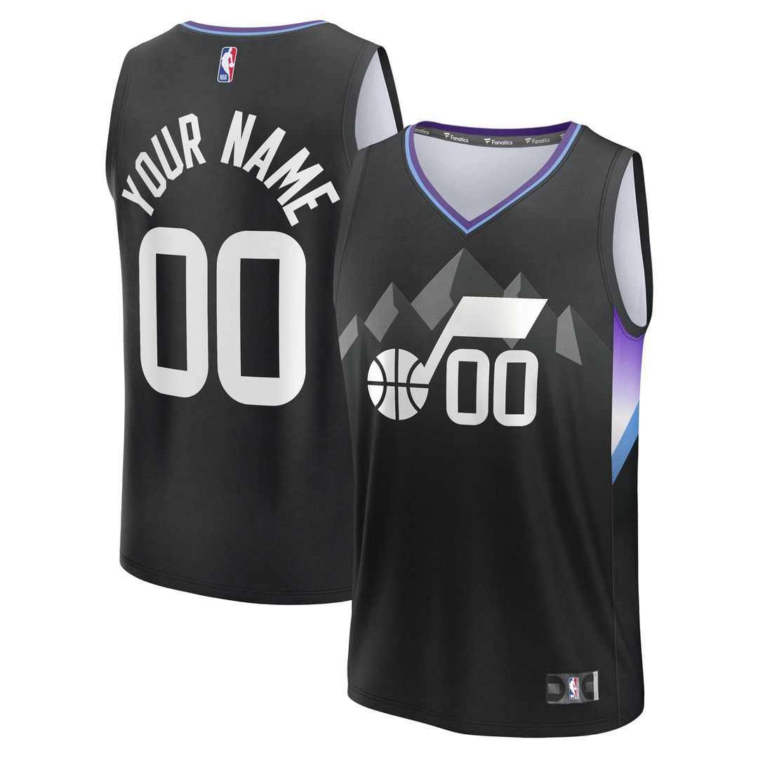 Utah Jazz | Youth Fast Break Replica Custom Jersey - Association Edition