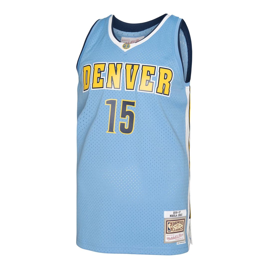 Nikola Jokic | Denver Nuggets | 2016/17 Swingman Jersey - Light Blue