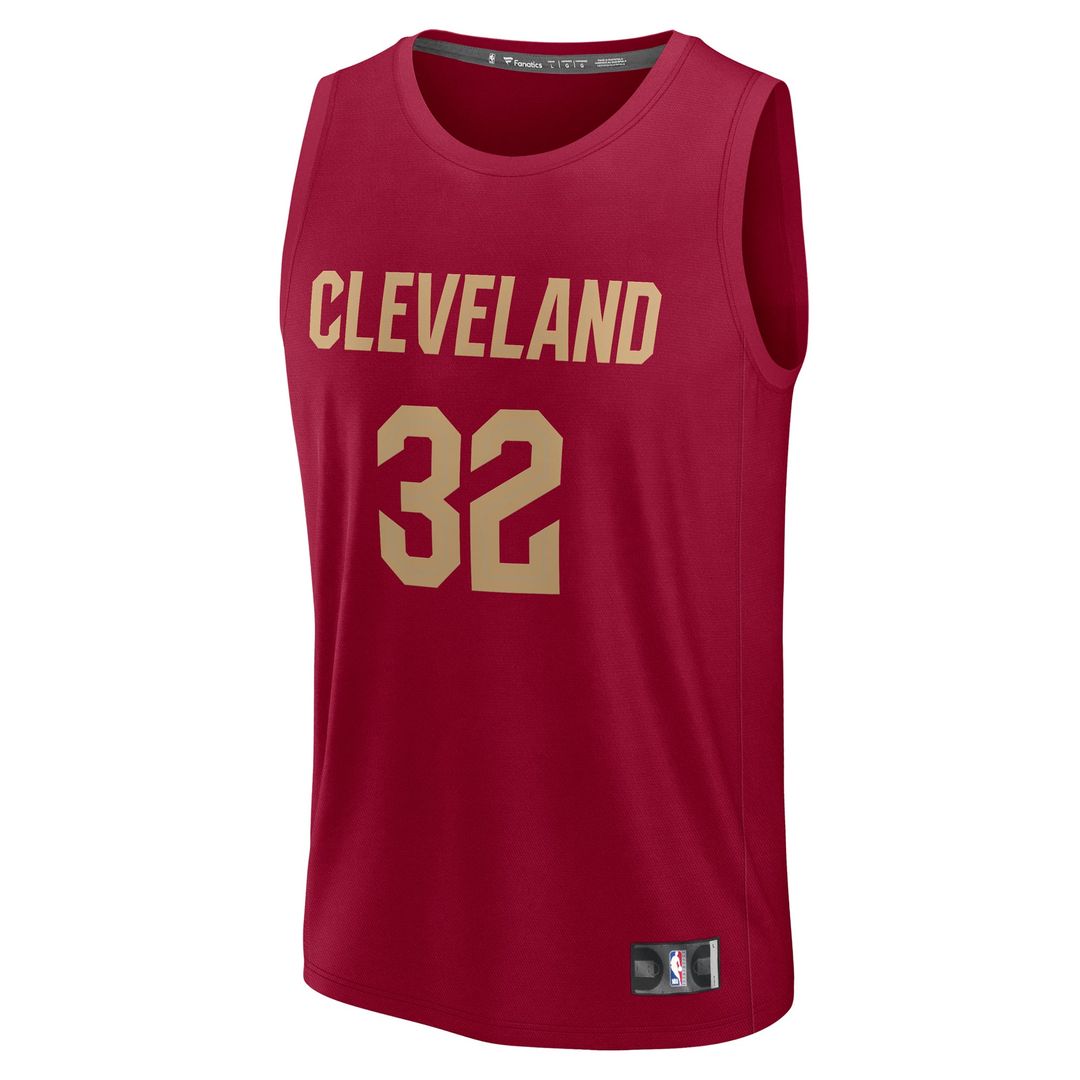 Dean Wade | Cleveland Cavaliers | Youth Fast Break Player Jersey - Icon Edition - Wine