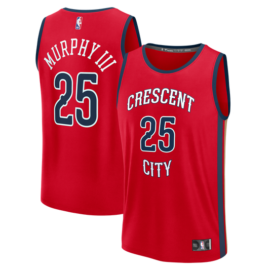 Trey Murphy III | New Orleans Pelicans | Fast Break Replica Player Jersey - Statement Edition - Red