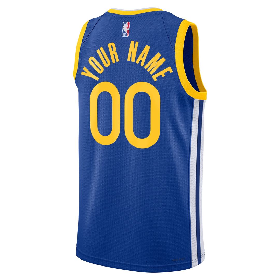 Golden State Warriors | Unisex Swingman Custom Jersey Royal - Icon Edition