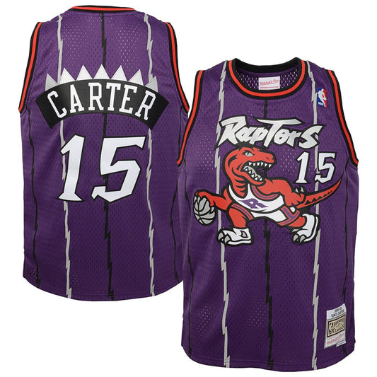 Vince Carter | Toronto Raptors | Toddler 1998/99 Swingman Jersey - Purple