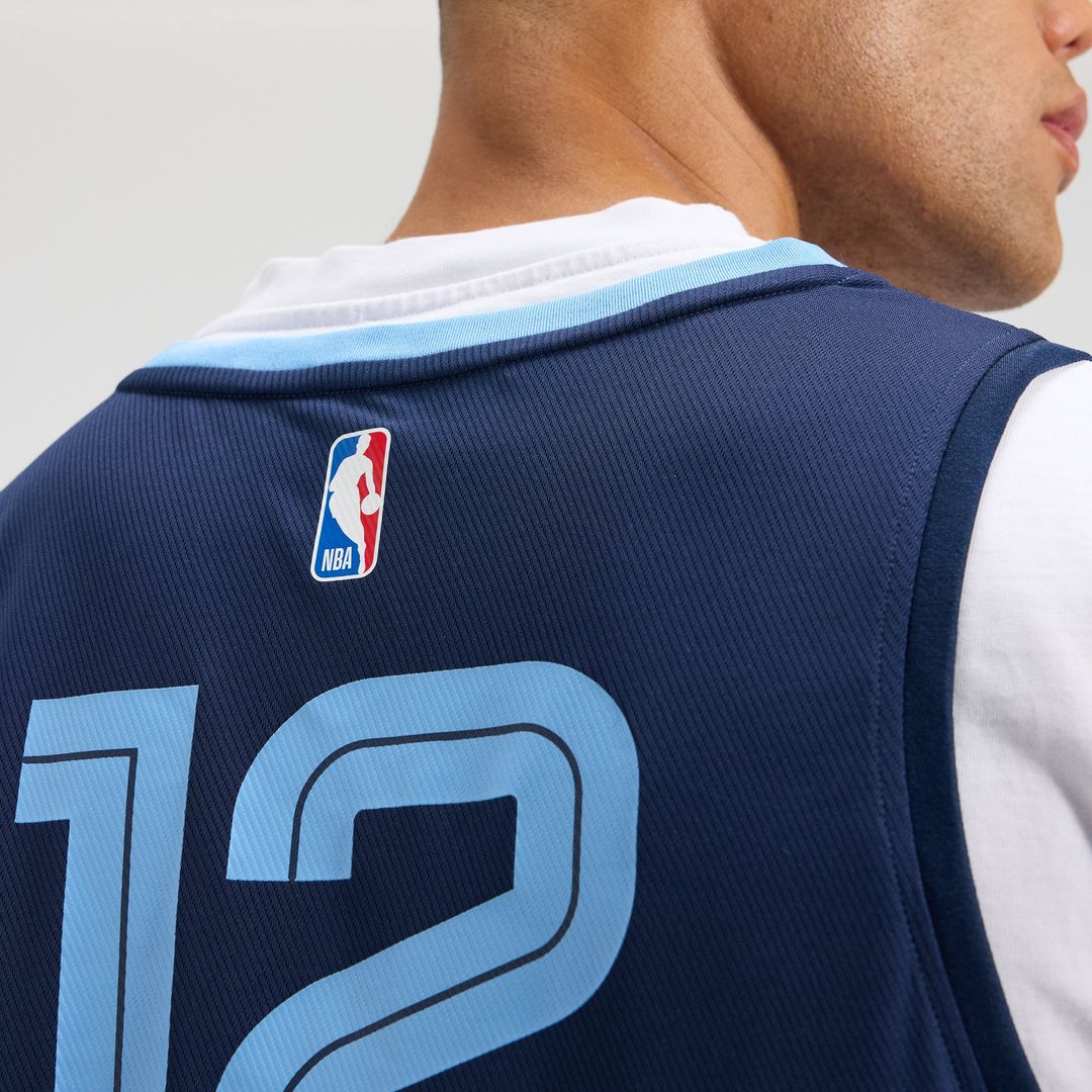 Ja Morant | Memphis Grizzlies | Fast Break Replica Player Jersey - Icon Edition - Navy