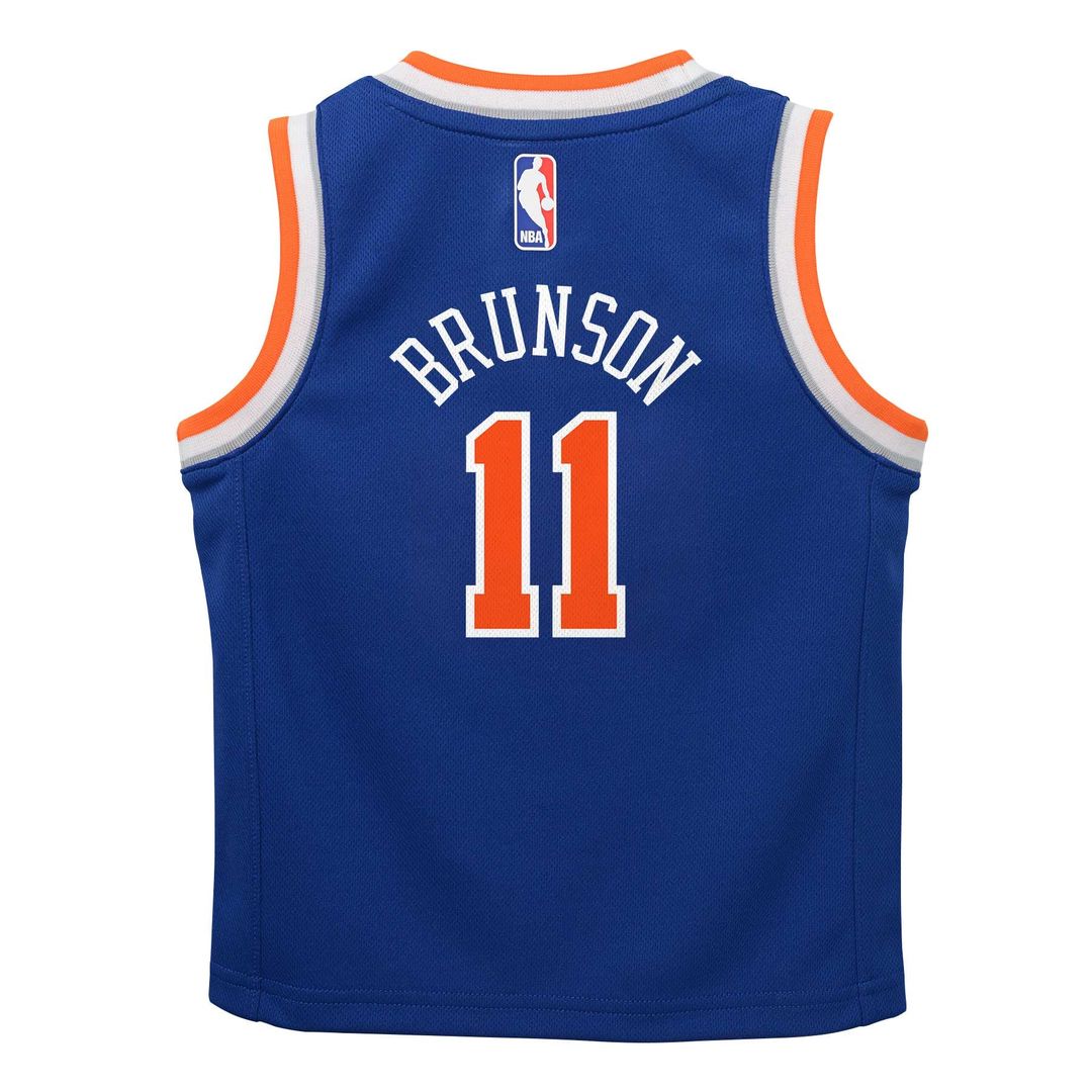 Jalen Brunson | New York Knicks | Infant Replica Swingman Jersey - Blue - Icon Edition
