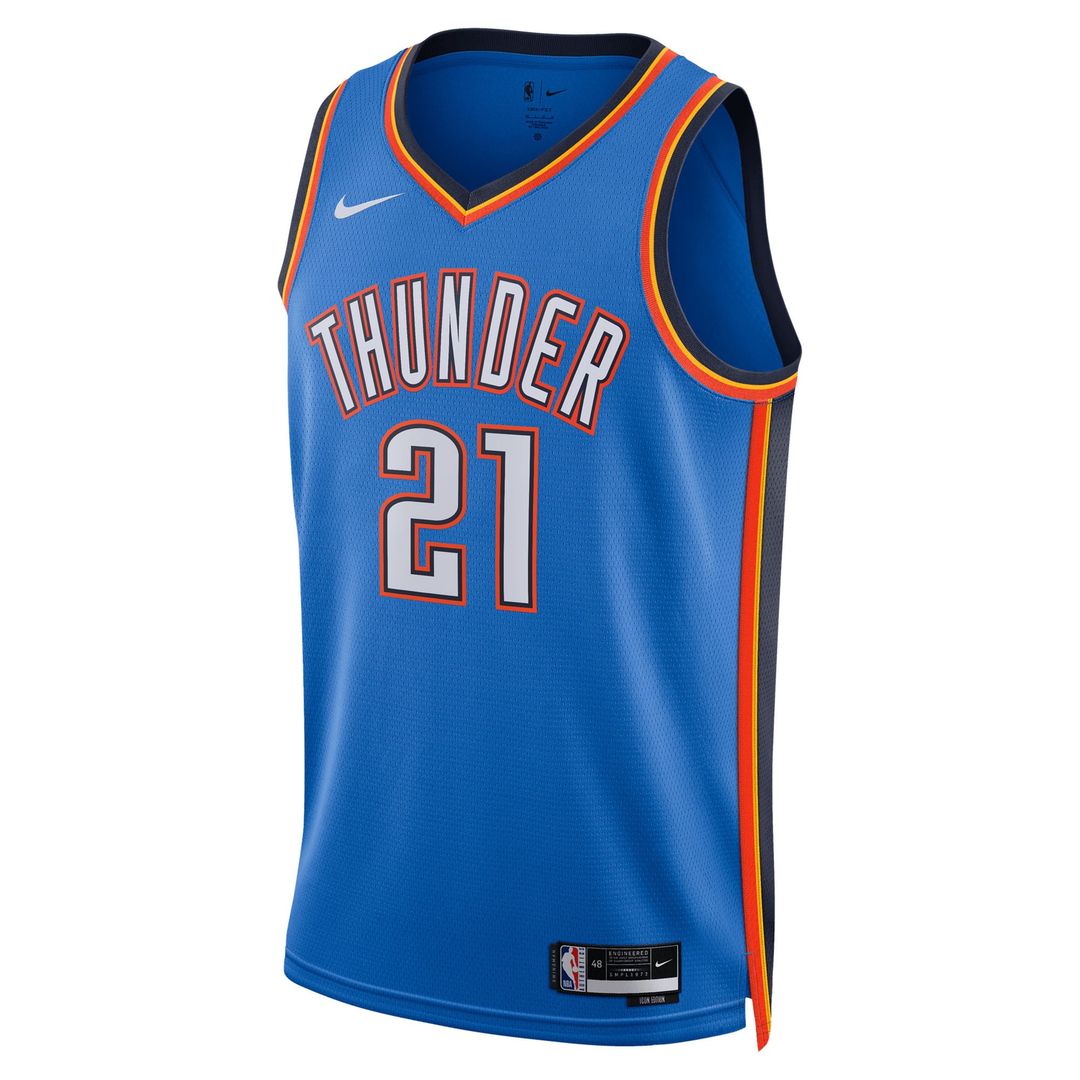 Aaron Wiggins | Oklahoma City Thunder | Unisex Swingman Jersey - Icon Edition - Blue