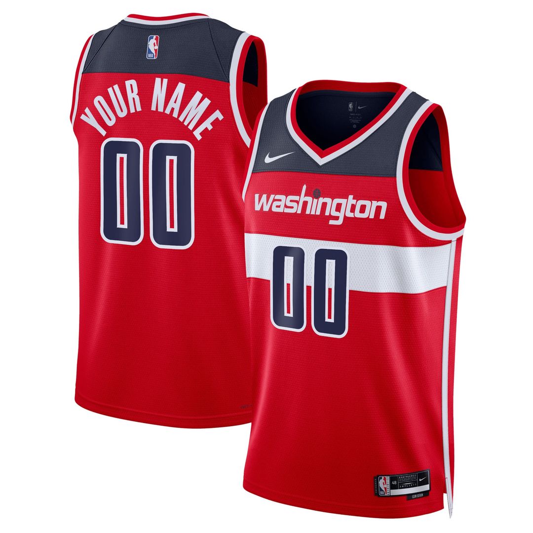 Washington Wizards | Unisex Swingman Custom Jersey White - Association Edition