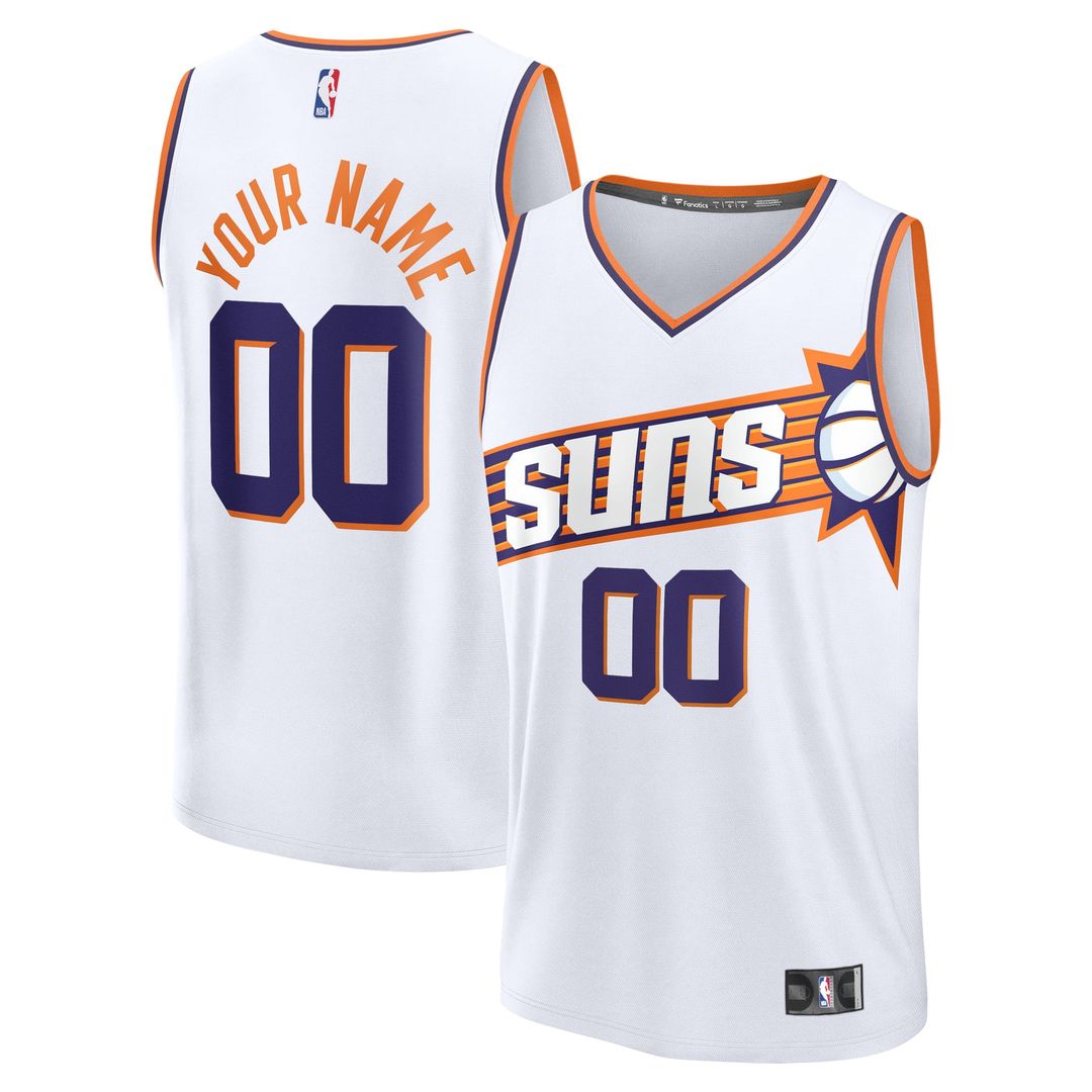 Phoenix Suns | Youth Fast Break Custom Jersey - Statement Edition - Black