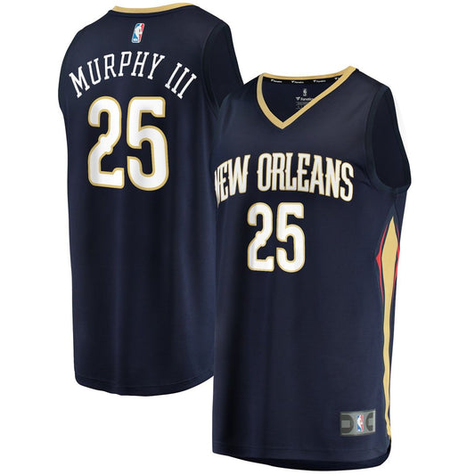 Trey Murphy III | New Orleans Pelicans | Fast Break Replica Jersey - Icon Edition - Navy