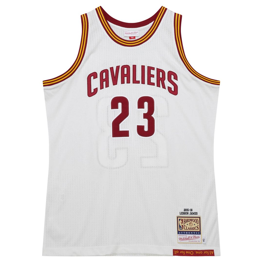 LeBron James | Cleveland Cavaliers | 2015/16 Hardwood Classics Jersey - White