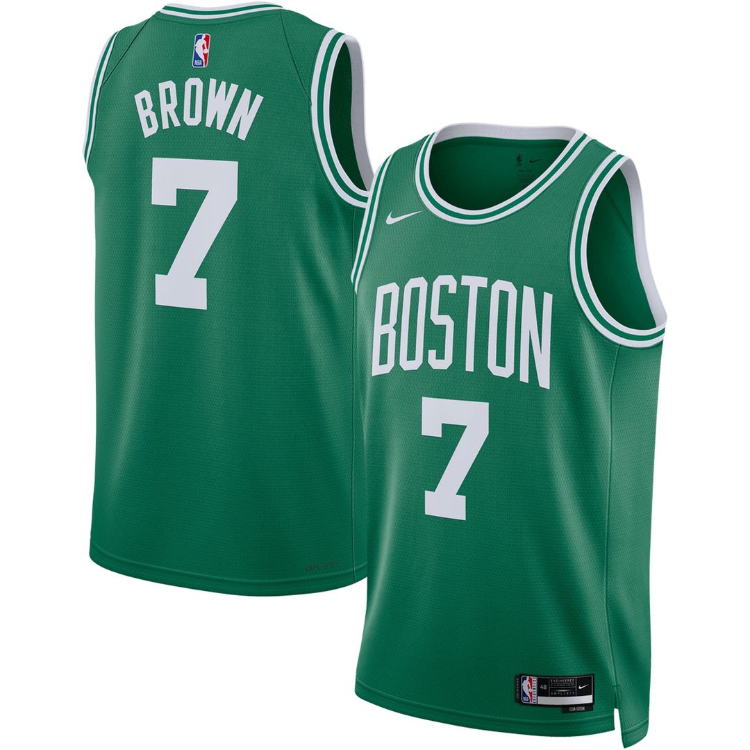 Jaylen Brown | Boston Celtics | Unisex Swingman Jersey - Icon Edition - Kelly Green