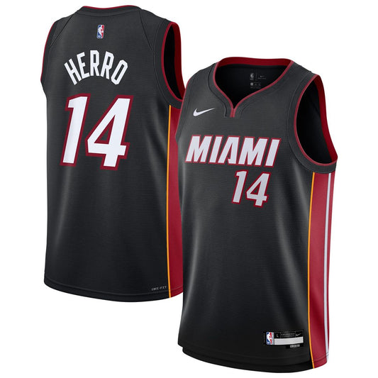 Tyler Herro | Miami Heat | Youth Swingman Jersey - Icon Edition - Black