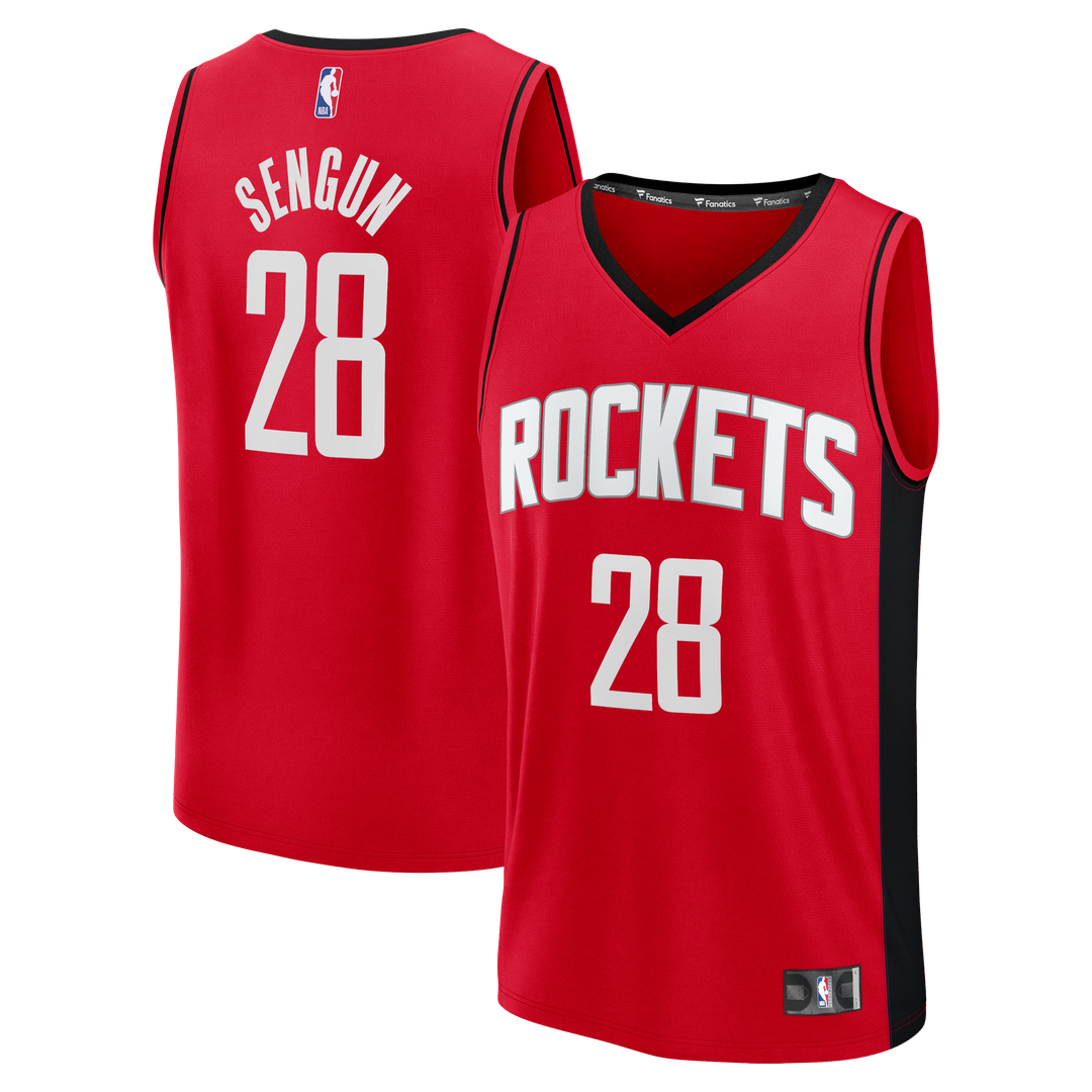 Alperen Sengun | Houston Rockets | Fast Break Replica Jersey - Red - Icon Edition