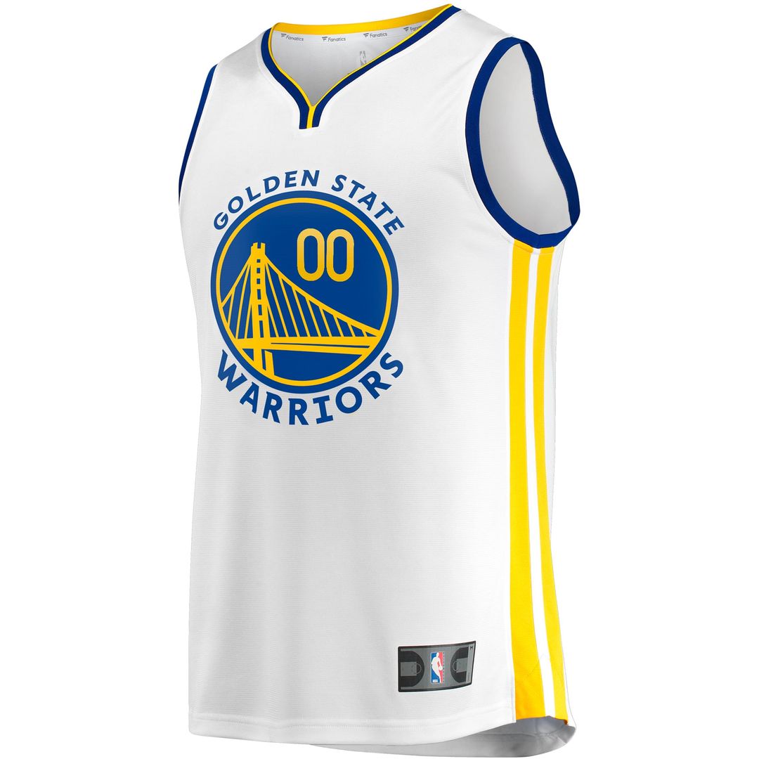 Golden State Warriors | Youth Fast Break Replica Custom Jersey - Association Edition - White