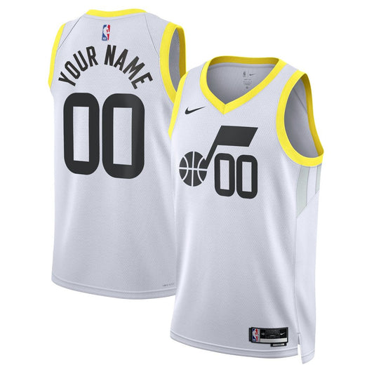 Utah Jazz | Unisex Swingman Custom Jersey White - Association Edition
