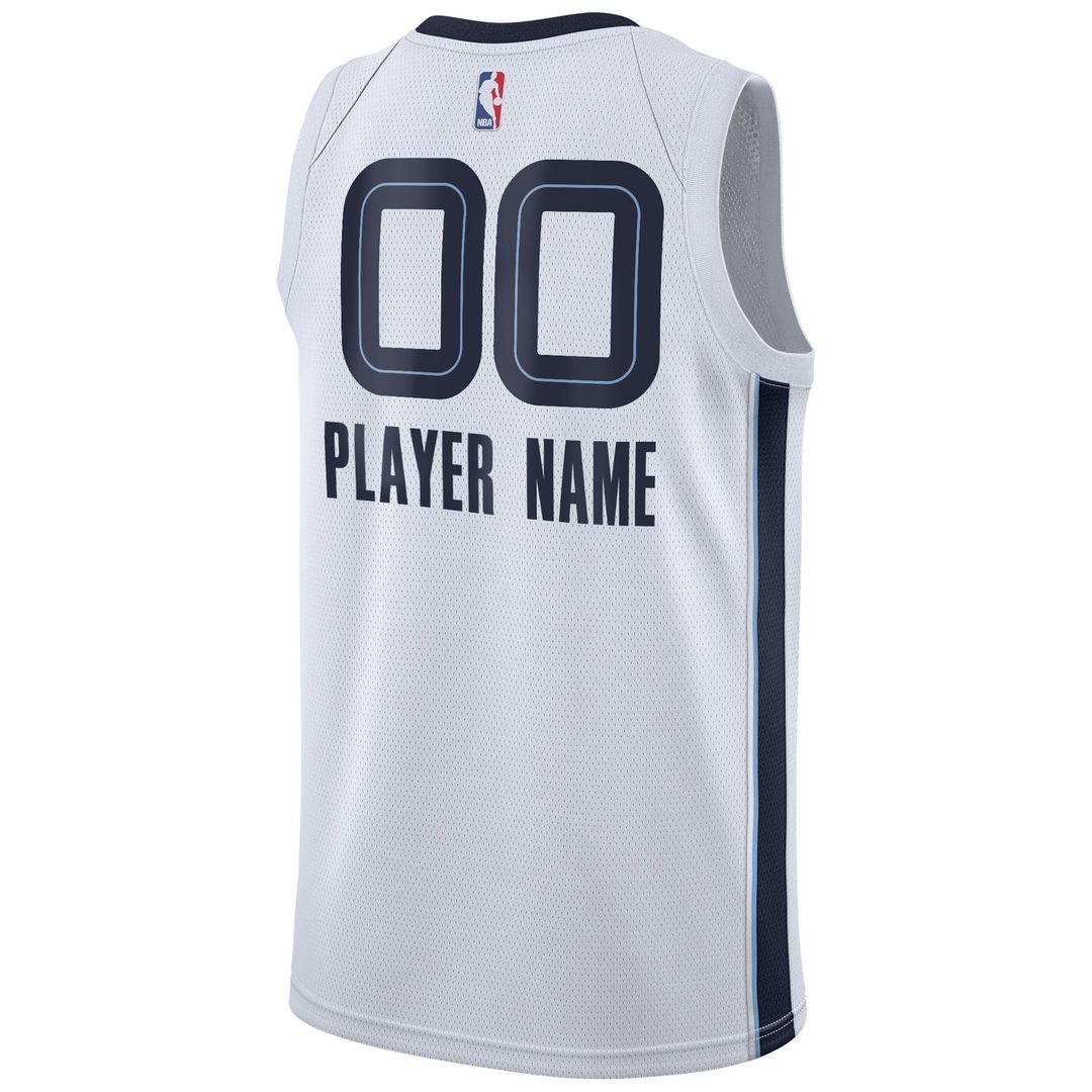 Memphis Grizzlies | 2020/21 Swingman Custom Jersey - Association Edition - White