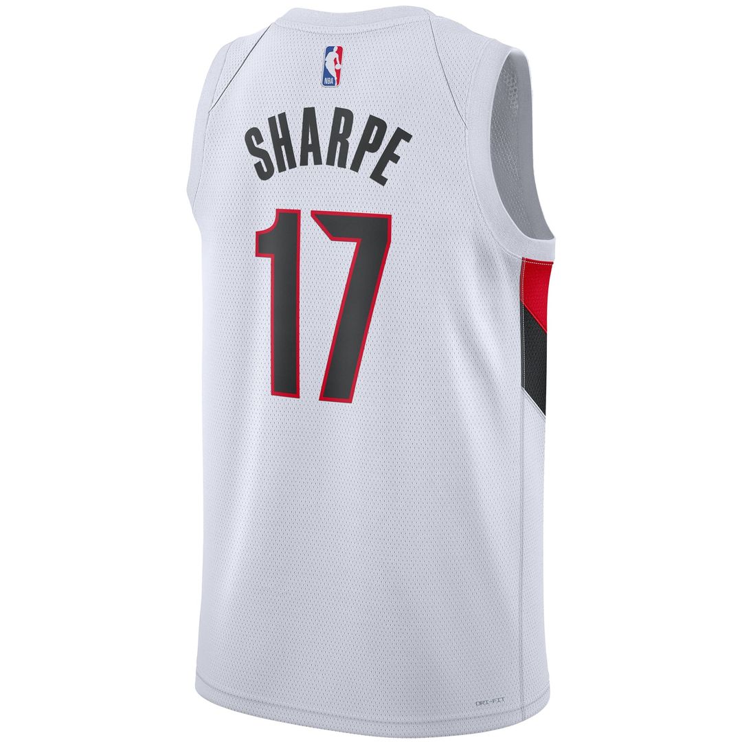 Shaedon Sharpe | Portland Trail Blazers | Unisex Swingman Player Jersey - Association Edition - White