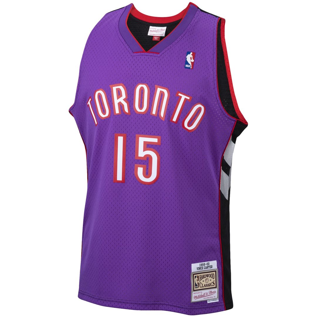 Vince Carter | Toronto Raptors | 1999/00 Hardwood Classics Swingman Jersey - Purple