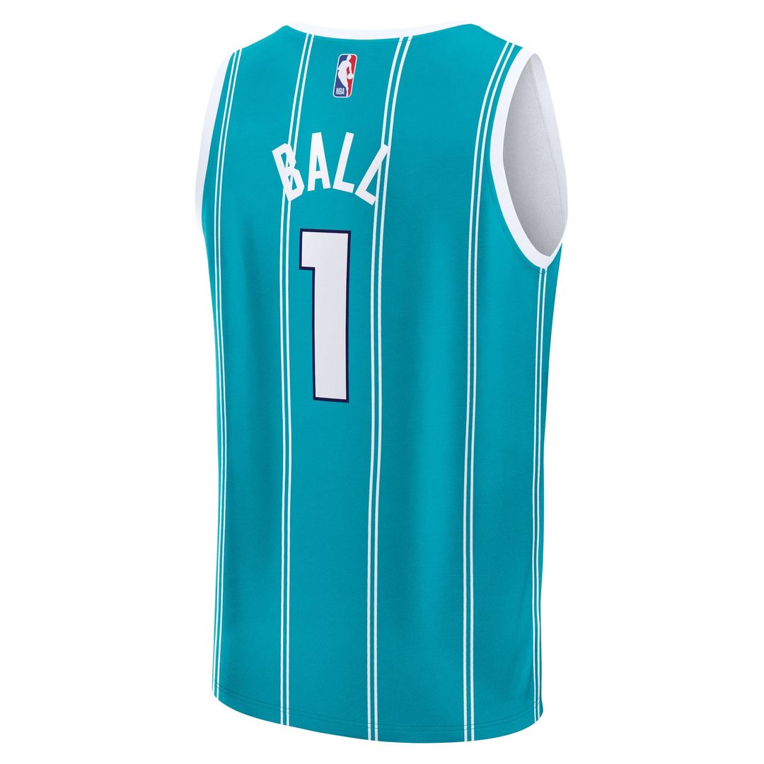 LaMelo Ball | Charlotte Hornets | Fast Break Replica Player Jersey - Icon Edition - Teal