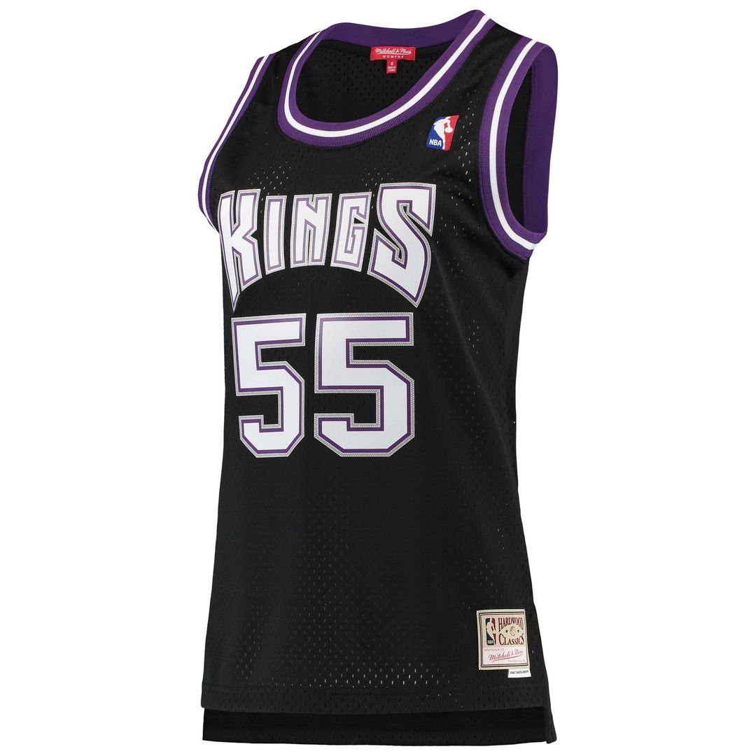 Jason Williams | Sacramento Kings | Women's 2000/01 Hardwood Classics Swingman Jersey - Black