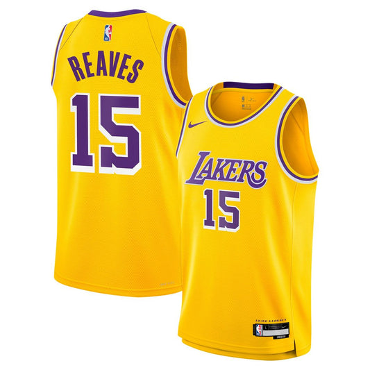 Austin Reaves | Los Angeles Lakers | Youth Swingman Jersey - Icon Edition - Gold