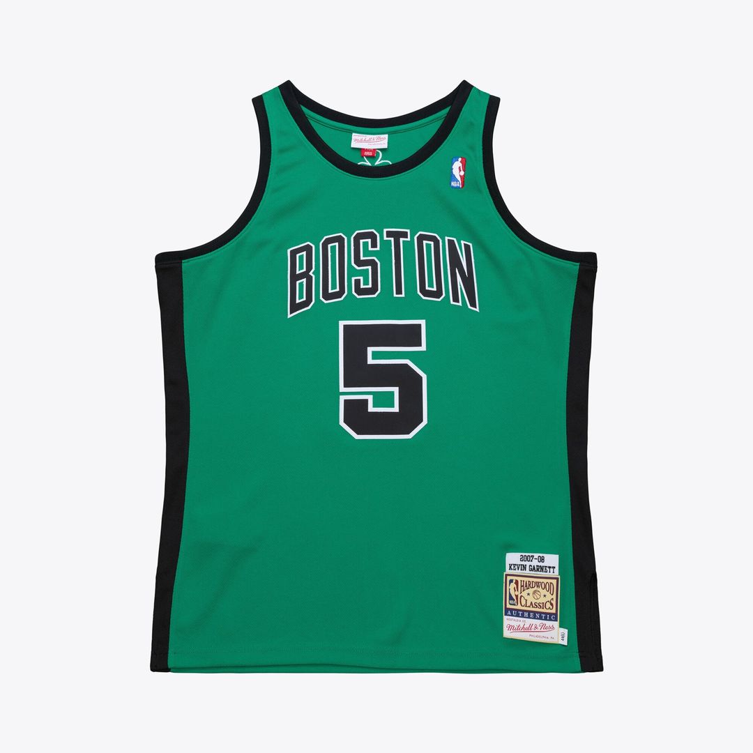 Kevin Garnett | Boston Celtics | 2007 - 08 Hardwood Classics Jersey - Kelly Green