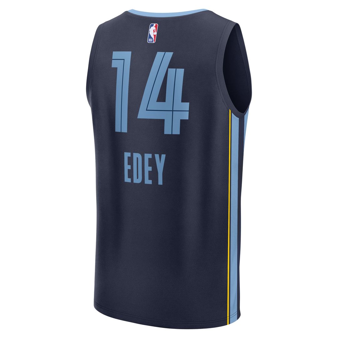 Zach Edey | Memphis Grizzlies | 2024 NBA Draft Fast Break Player Jersey - Icon Edition - Navy