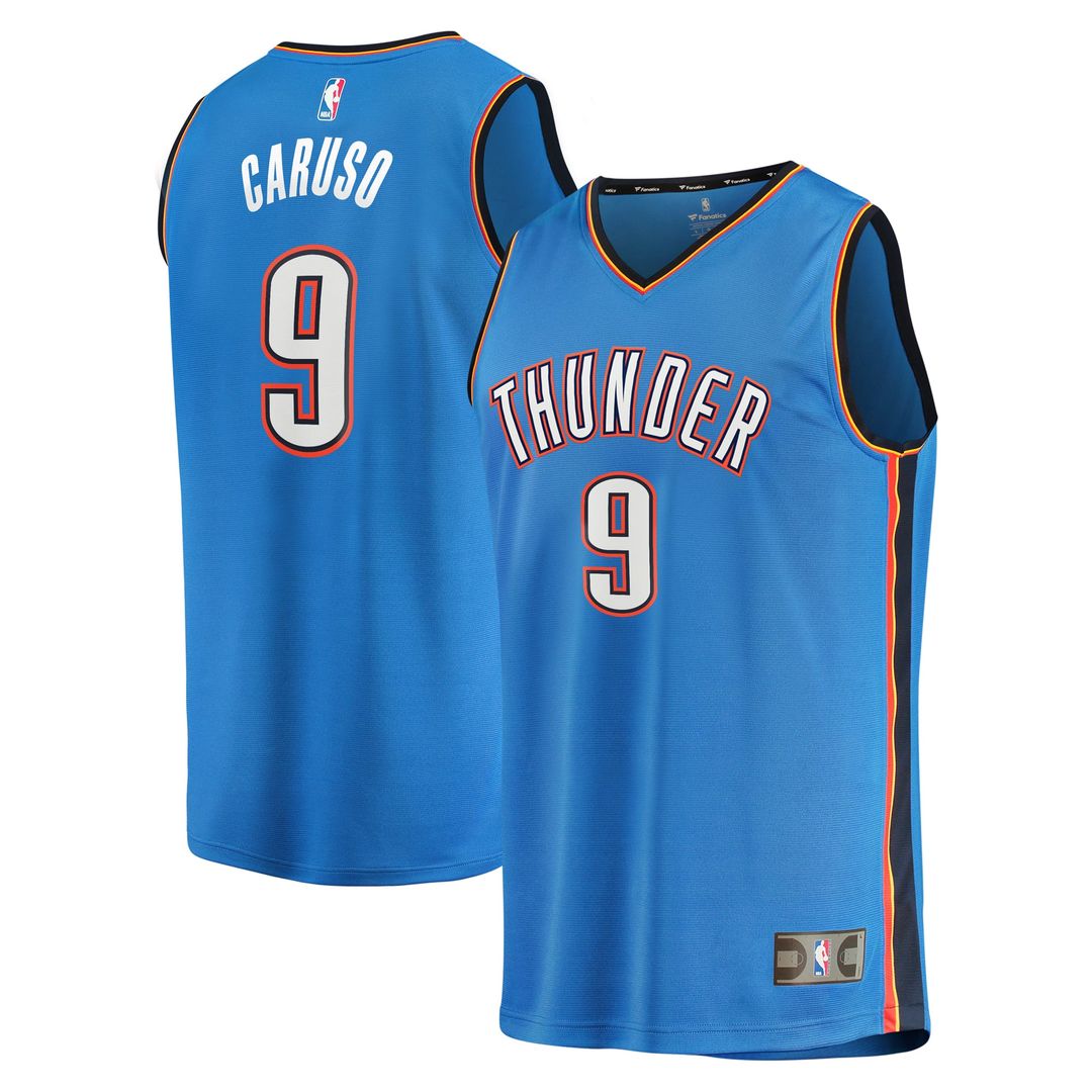 Alex Caruso | Oklahoma City Thunder | Fast Break Replica Player Jersey - Icon Edition - Blue