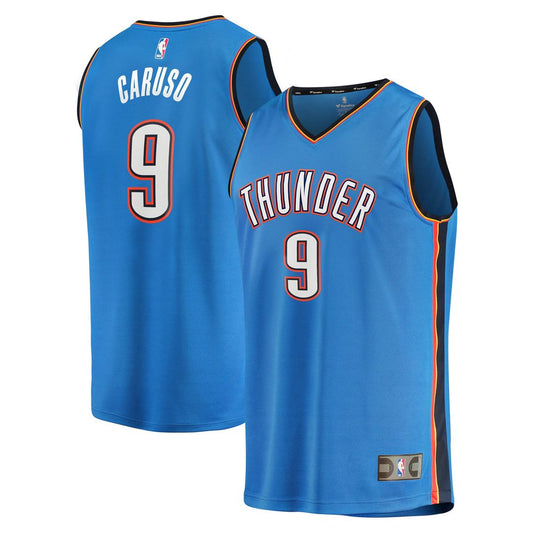 Alex Caruso | Oklahoma City Thunder | Fast Break Replica Player Jersey - Icon Edition - Blue
