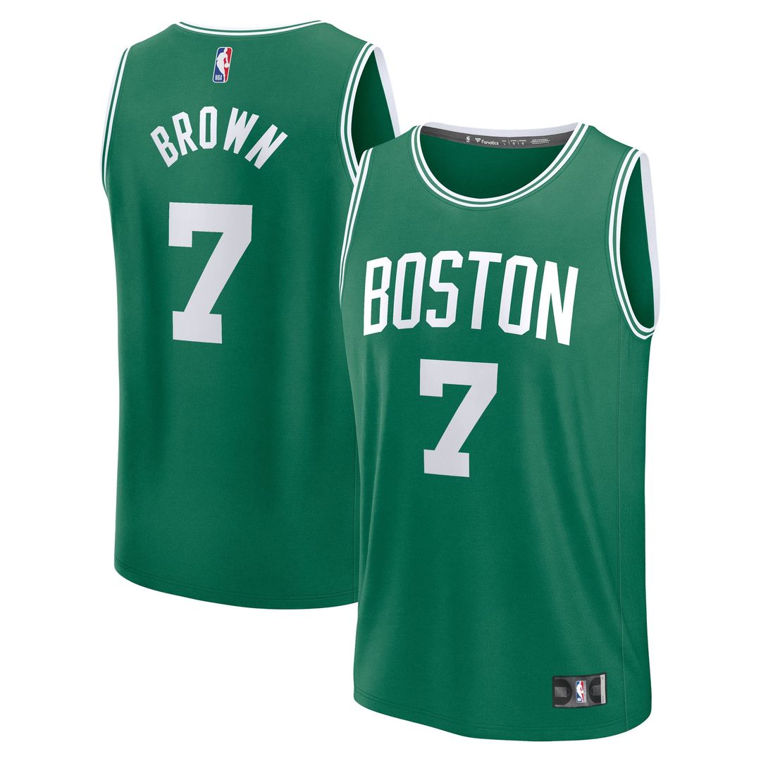 Jaylen Brown | Boston Celtics | Youth Fast Break Replica Player Jersey - Icon Edition - Kelly Green