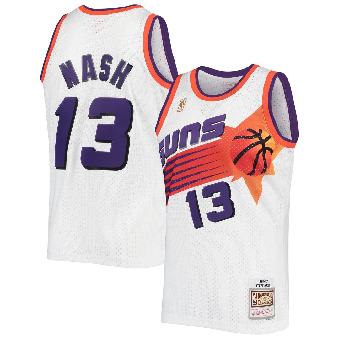 Steve Nash | Phoenix Suns | 1996/97 Hardwood Classics Swingman Jersey - White