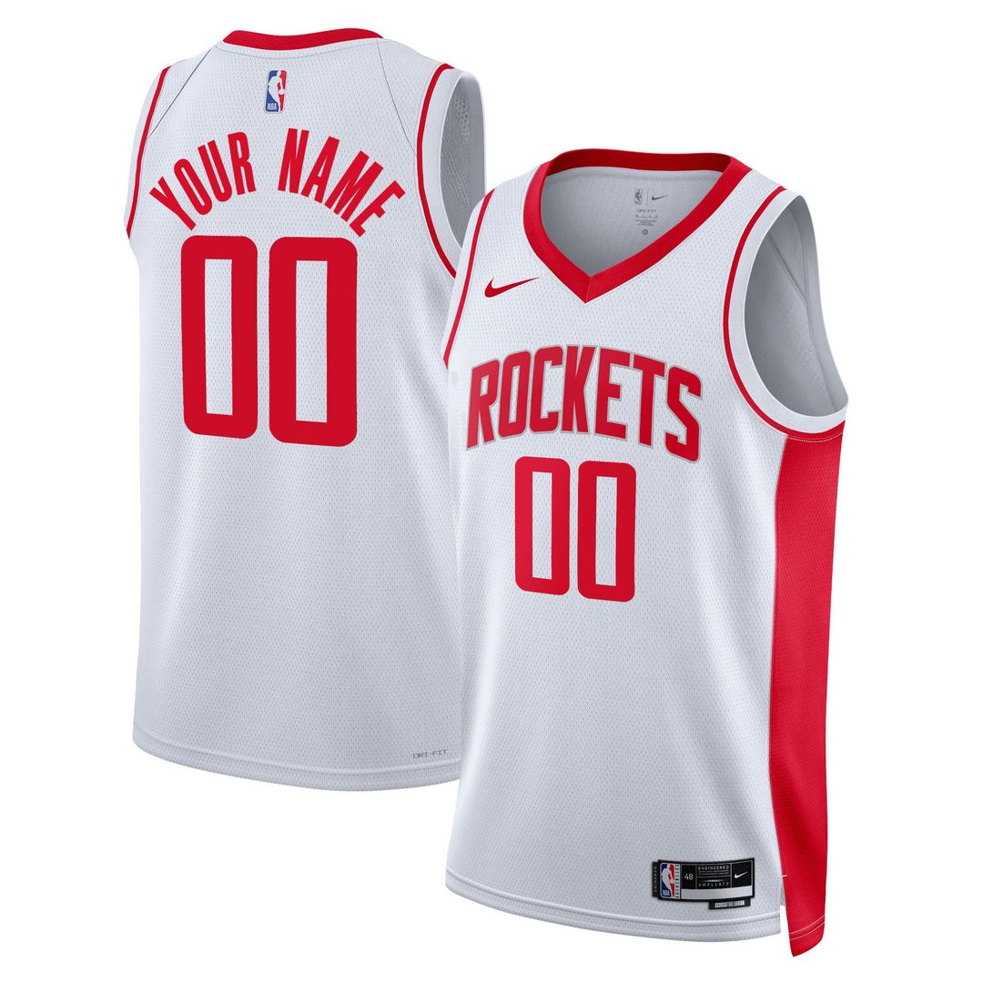 Houston Rockets | Unisex Swingman Custom Jersey White - Association Edition