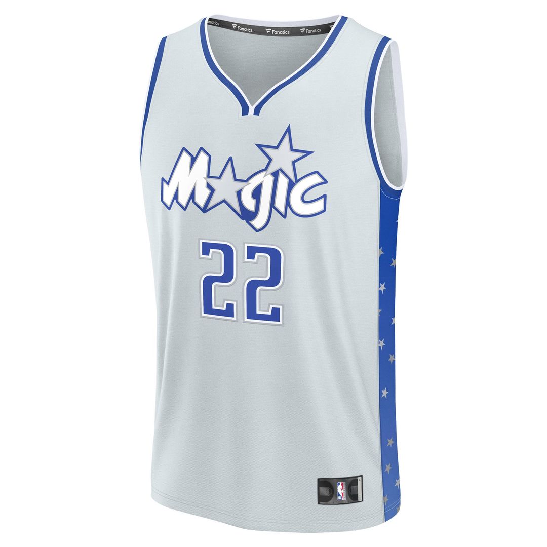 Franz Wagner | Orlando Magic | Youth 2025/26 City Edition Fast Break Jersey - Silver
