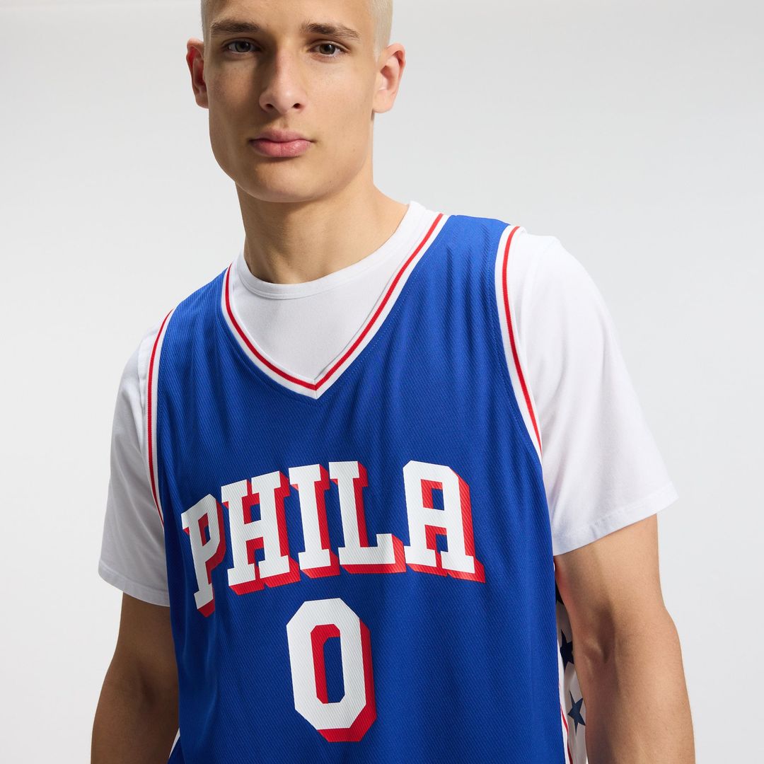 Tyrese Maxey | Philadelphia 76ers | Fast Break Replica Player Jersey - Icon Edition - Royal