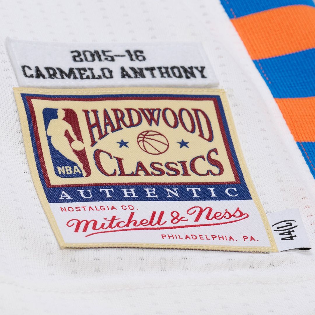 Carmelo Anthony | New York Knicks | 2015 - 16 Hardwood Classics Jersey - White
