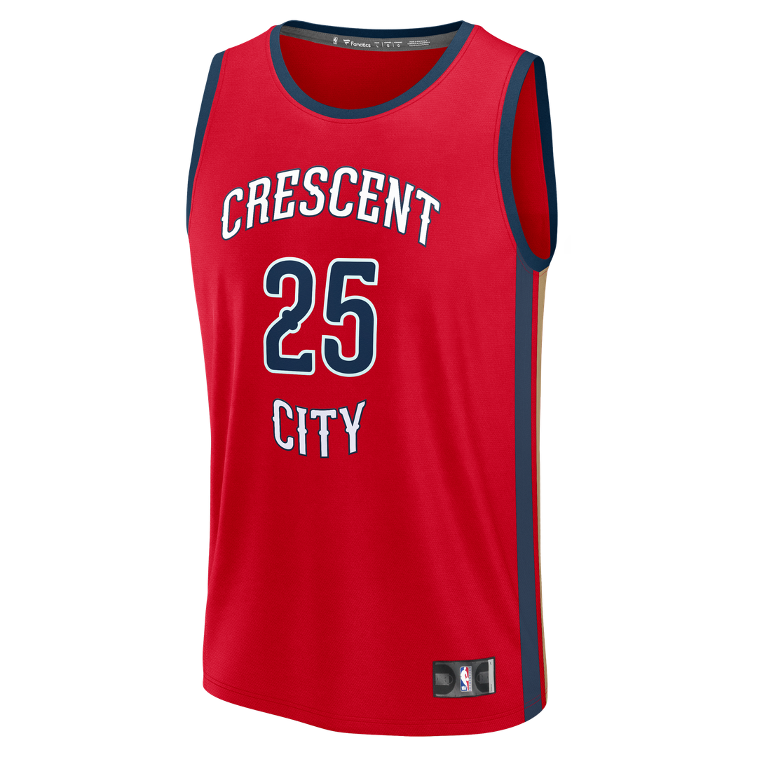 Trey Murphy III | New Orleans Pelicans | Fast Break Replica Player Jersey - Statement Edition - Red