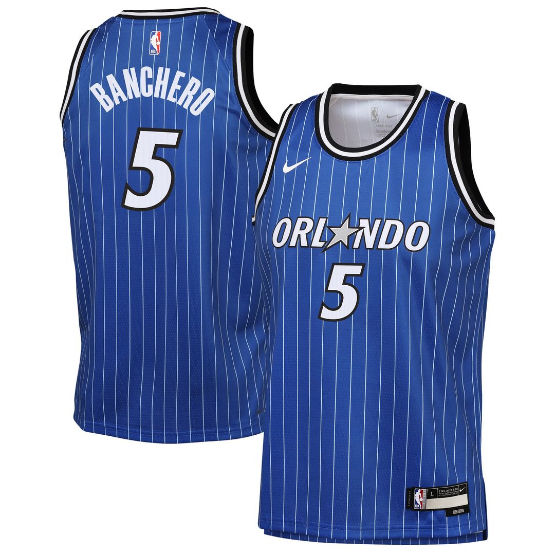 Paolo Banchero | Orlando Magic | Youth Icon Edition Swingman Jersey - Blue