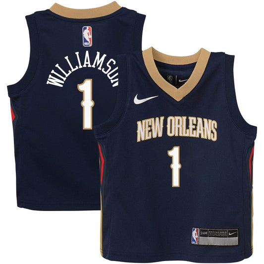 Zion Williamson | New Orleans Pelicans | Infant Swingman Player Jersey - Icon Edition - Navy