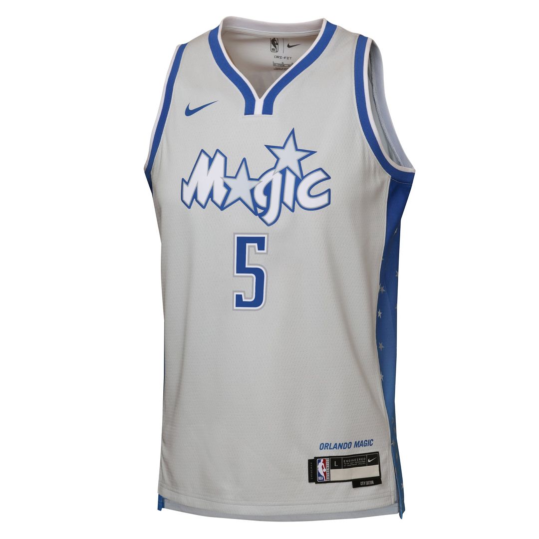 Paolo Banchero | Orlando Magic | Youth 2025/26 City Edition Swingman Jersey - Silver