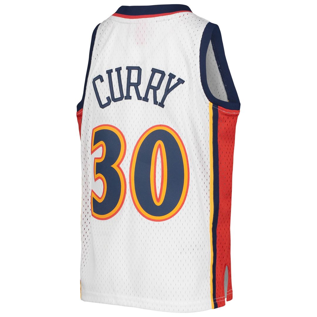 Stephen Curry | Golden State Warriors | Youth 2009 - 10 Hardwood Classics Swingman Jersey - White
