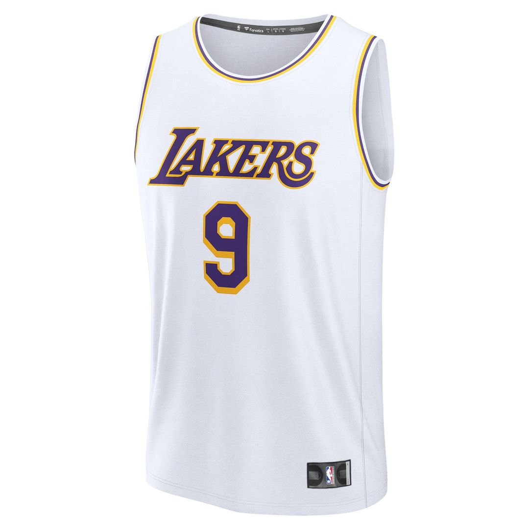 Bronny James | Los Angeles Lakers | Fast Break Replica Player Jersey - Association Edition - White