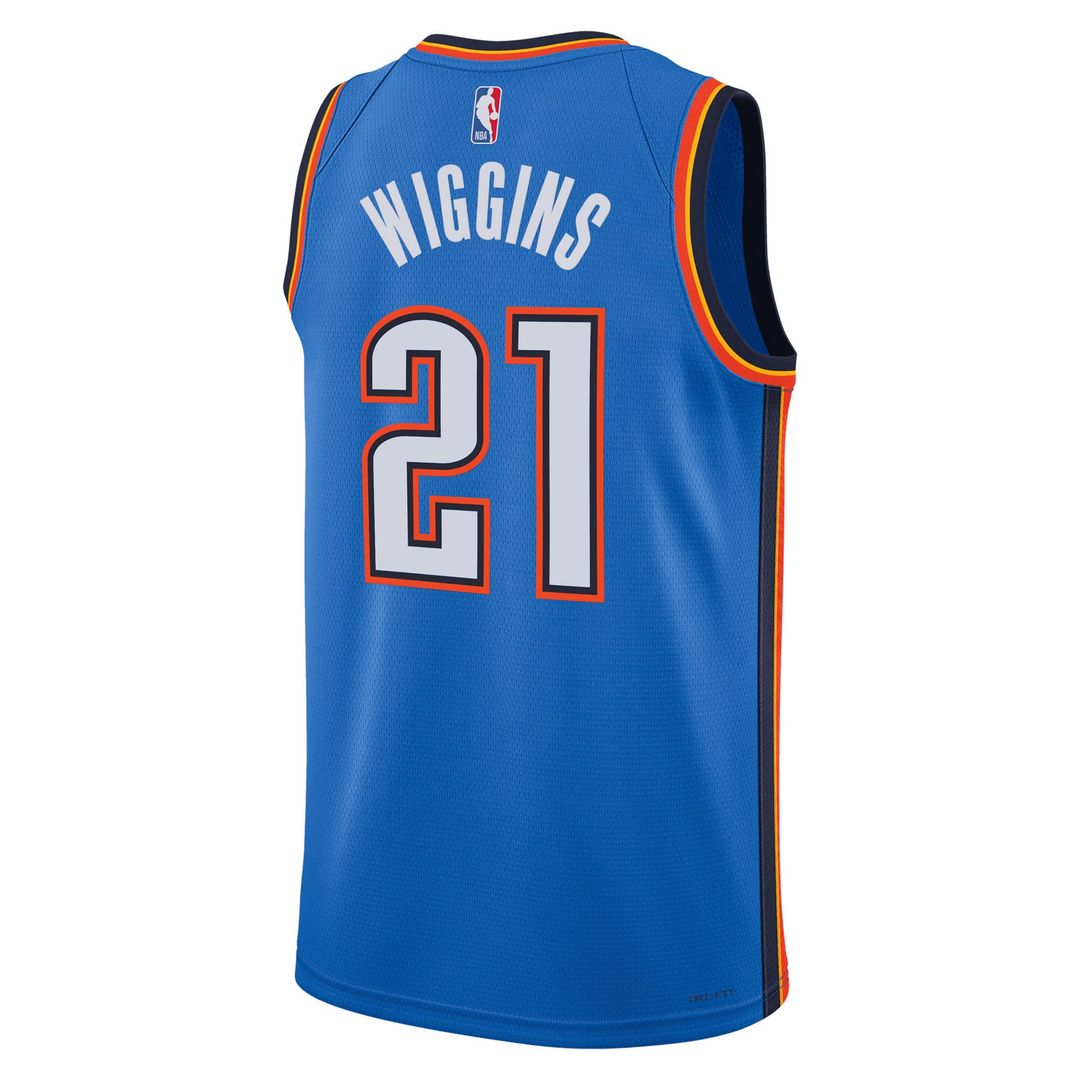 Aaron Wiggins | Oklahoma City Thunder | Unisex Swingman Jersey - Icon Edition - Blue