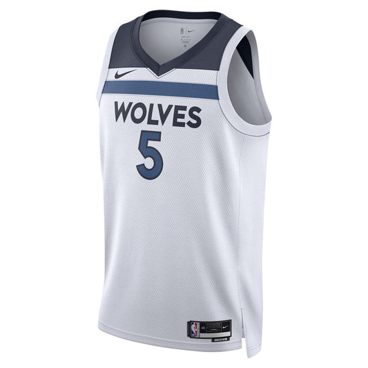 Anthony Edwards | Minnesota Timberwolves | Unisex Swingman Jersey - Association Edition - White