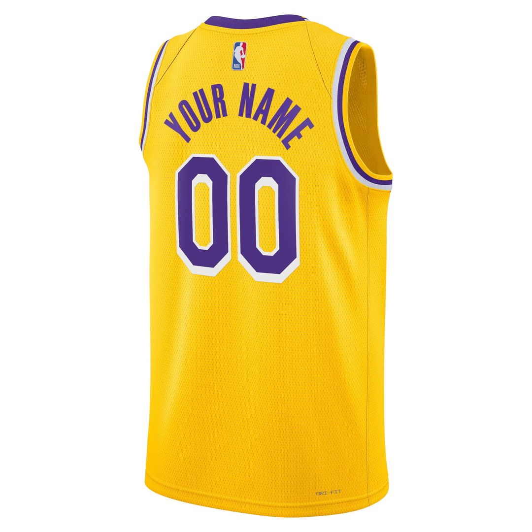 Los Angeles Lakers | Unisex Swingman Custom Jersey White - Association Edition